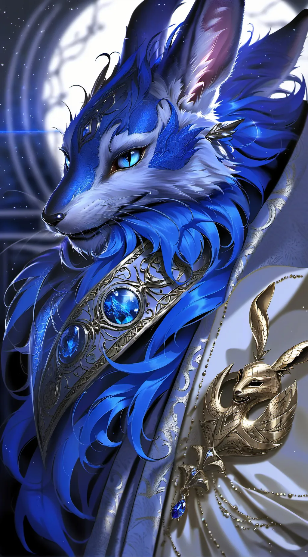 ai character: It's funny  background