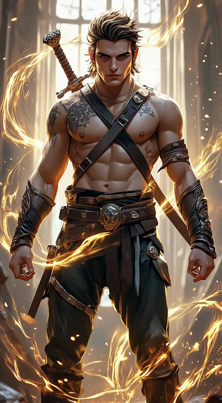 ai character: gladiator  background