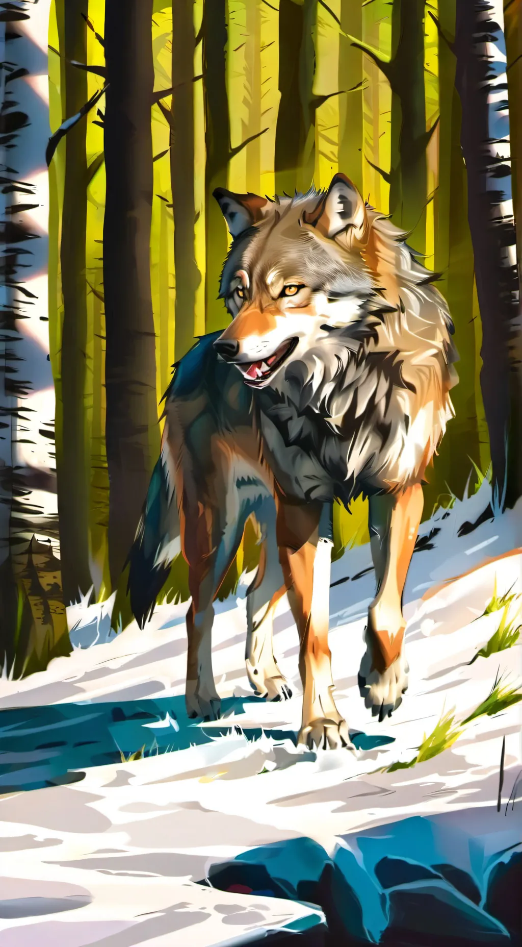ai character: wolf inf🐺 background