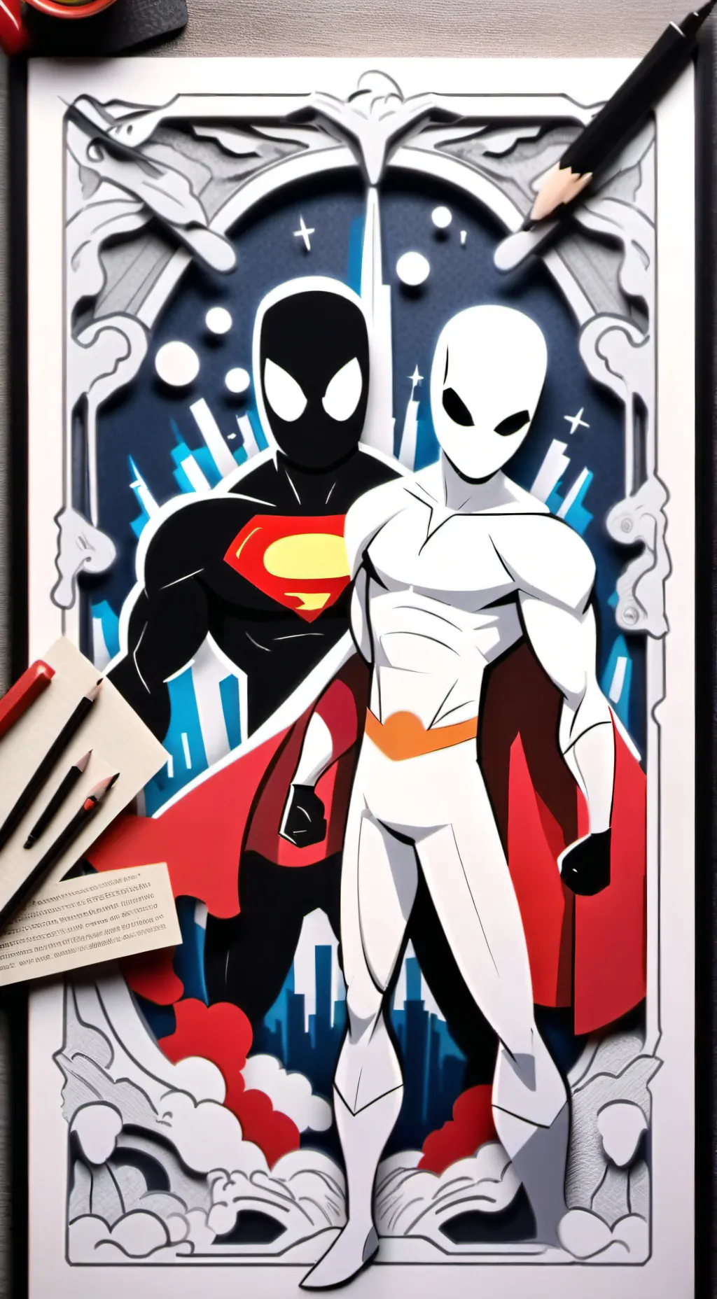 ai character: lo increíbles  background