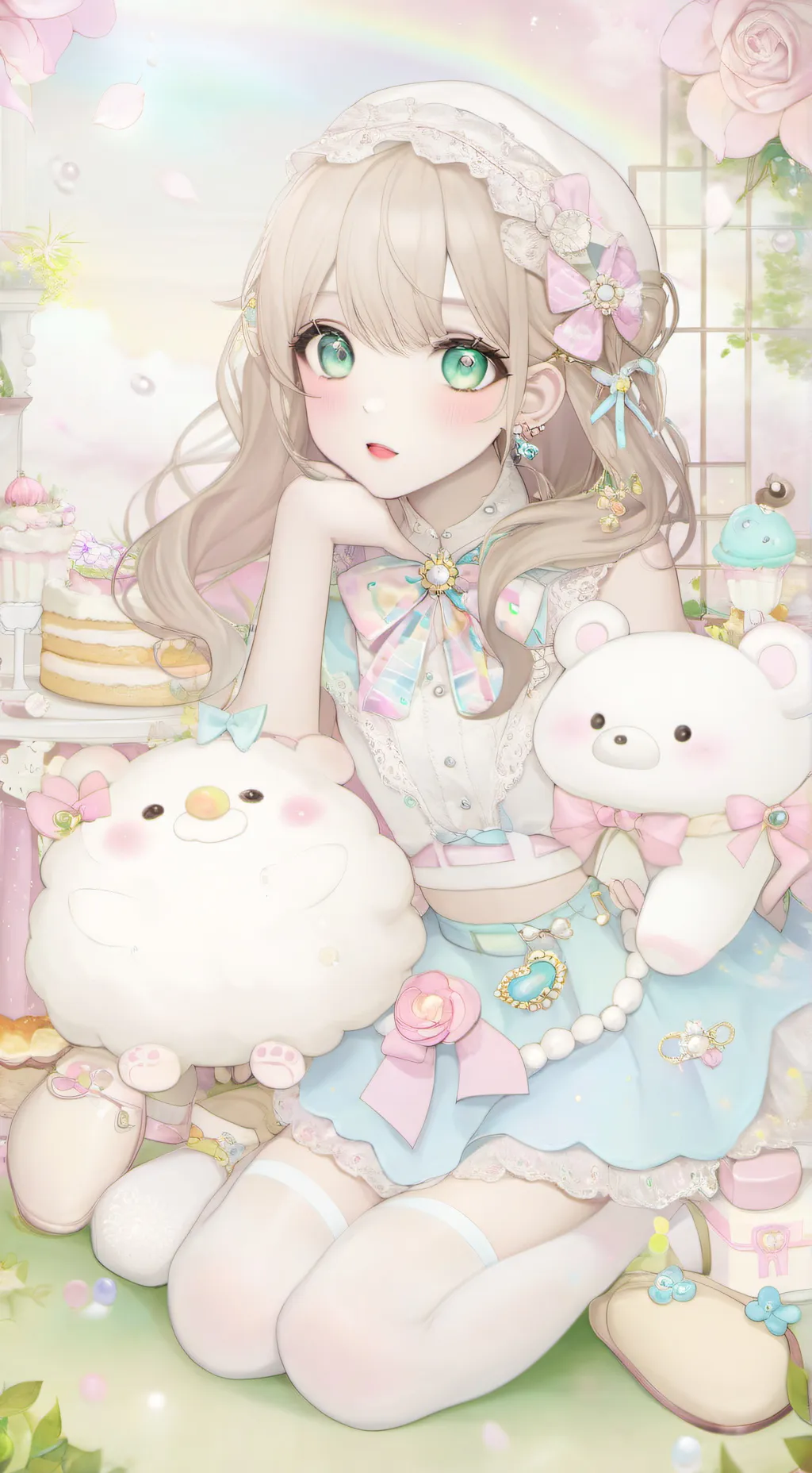 ai character: tina background