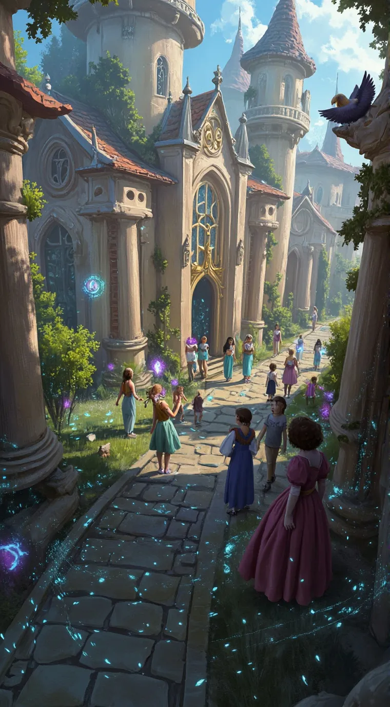 ai character: Power school background