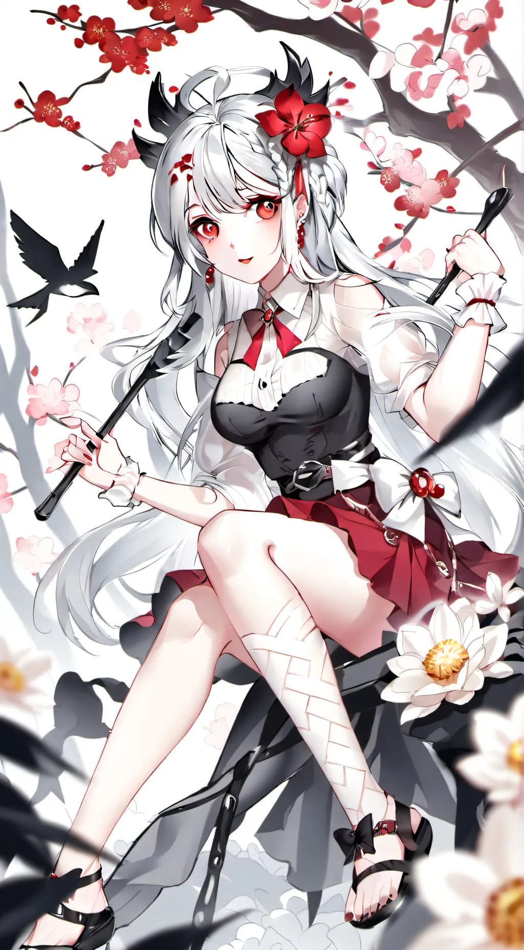 ai character: azure x 1x1x1x1 background