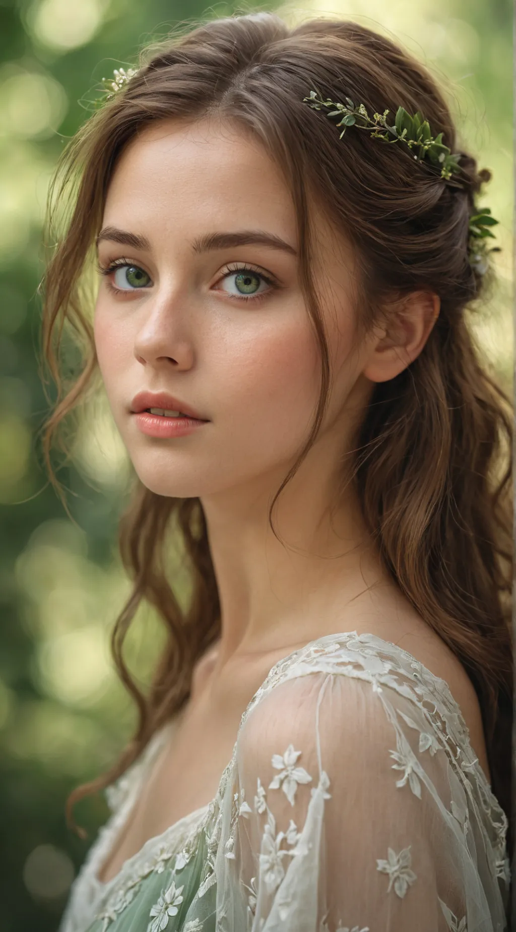 ai character: Valeria montes  background