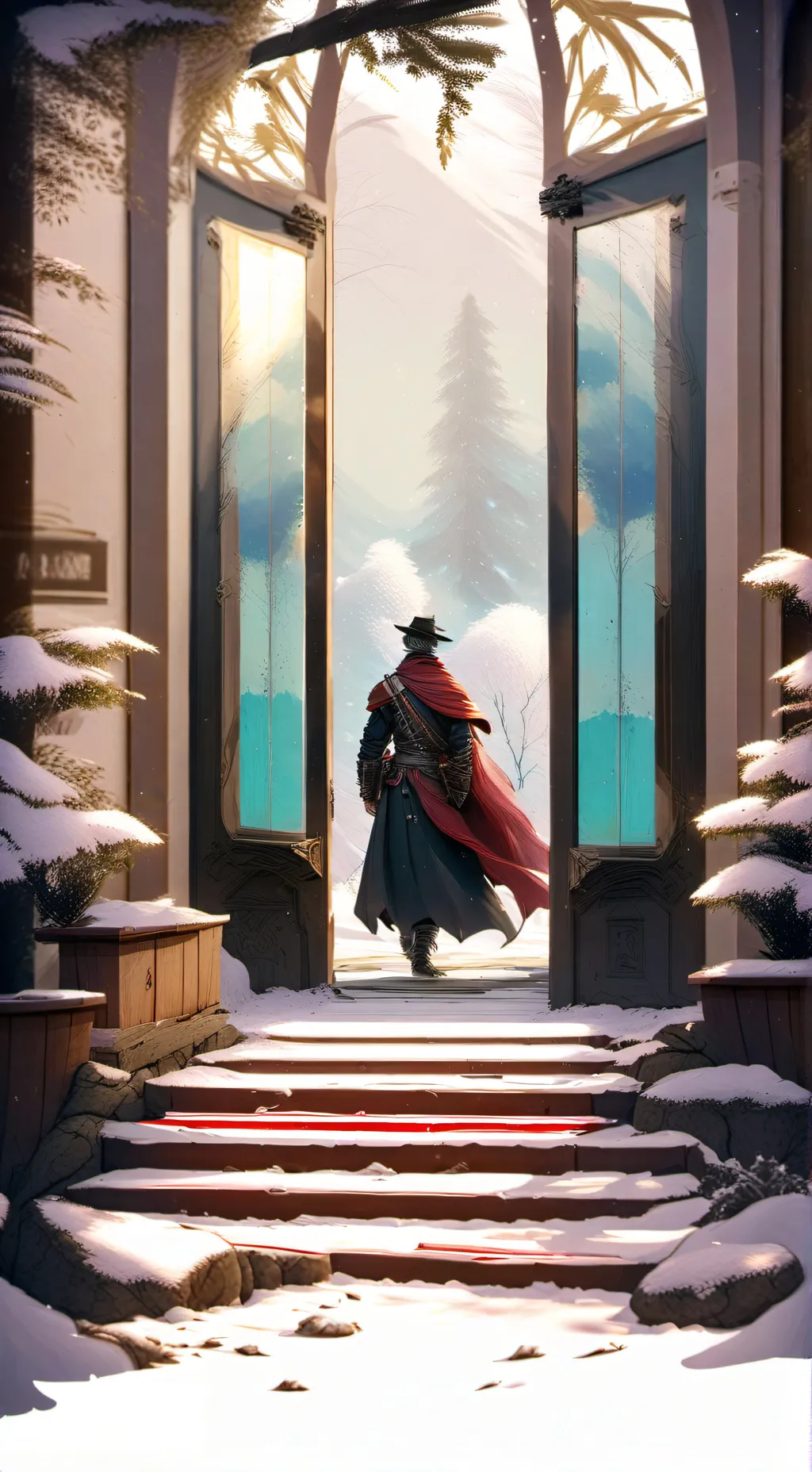 ai character: ВЕЧНЫЙ background