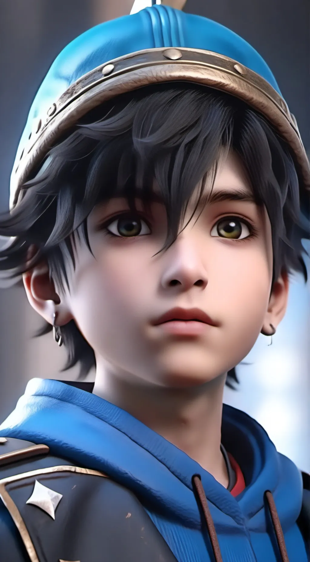 ai character: demon slayer background