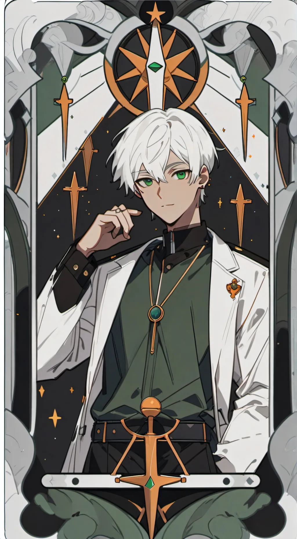 ai character: Leo background