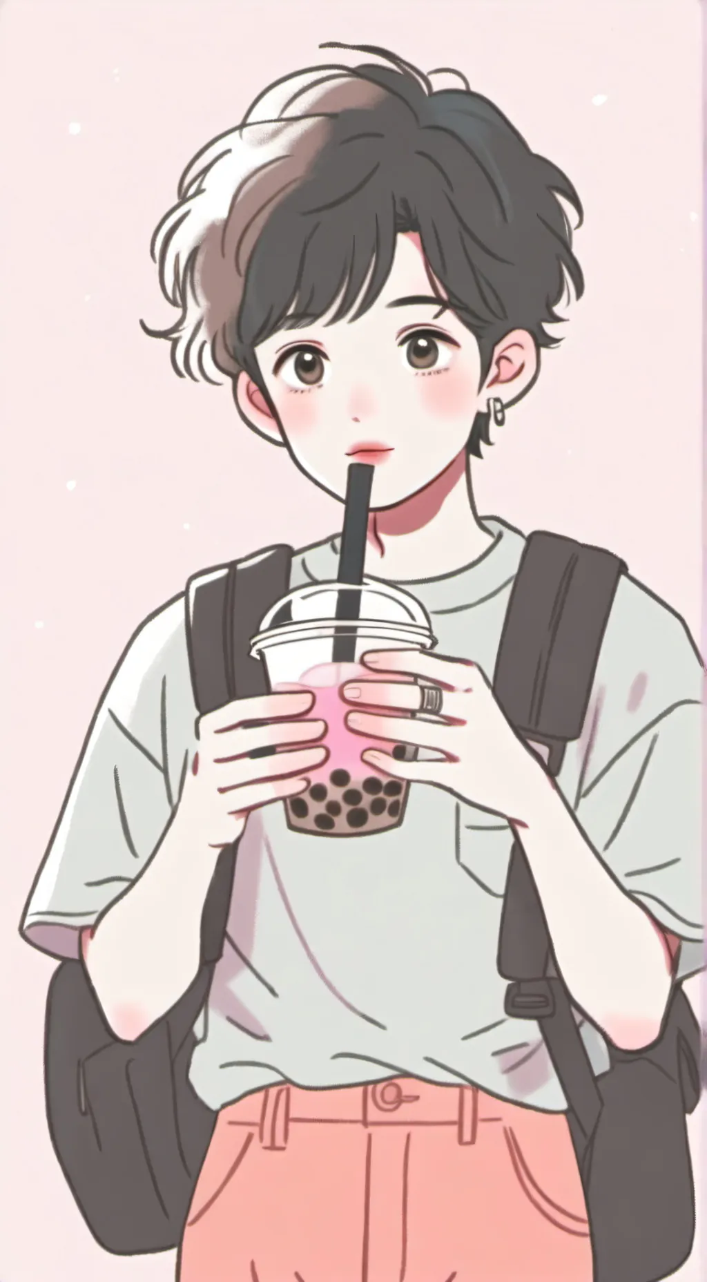 ai character: kim background