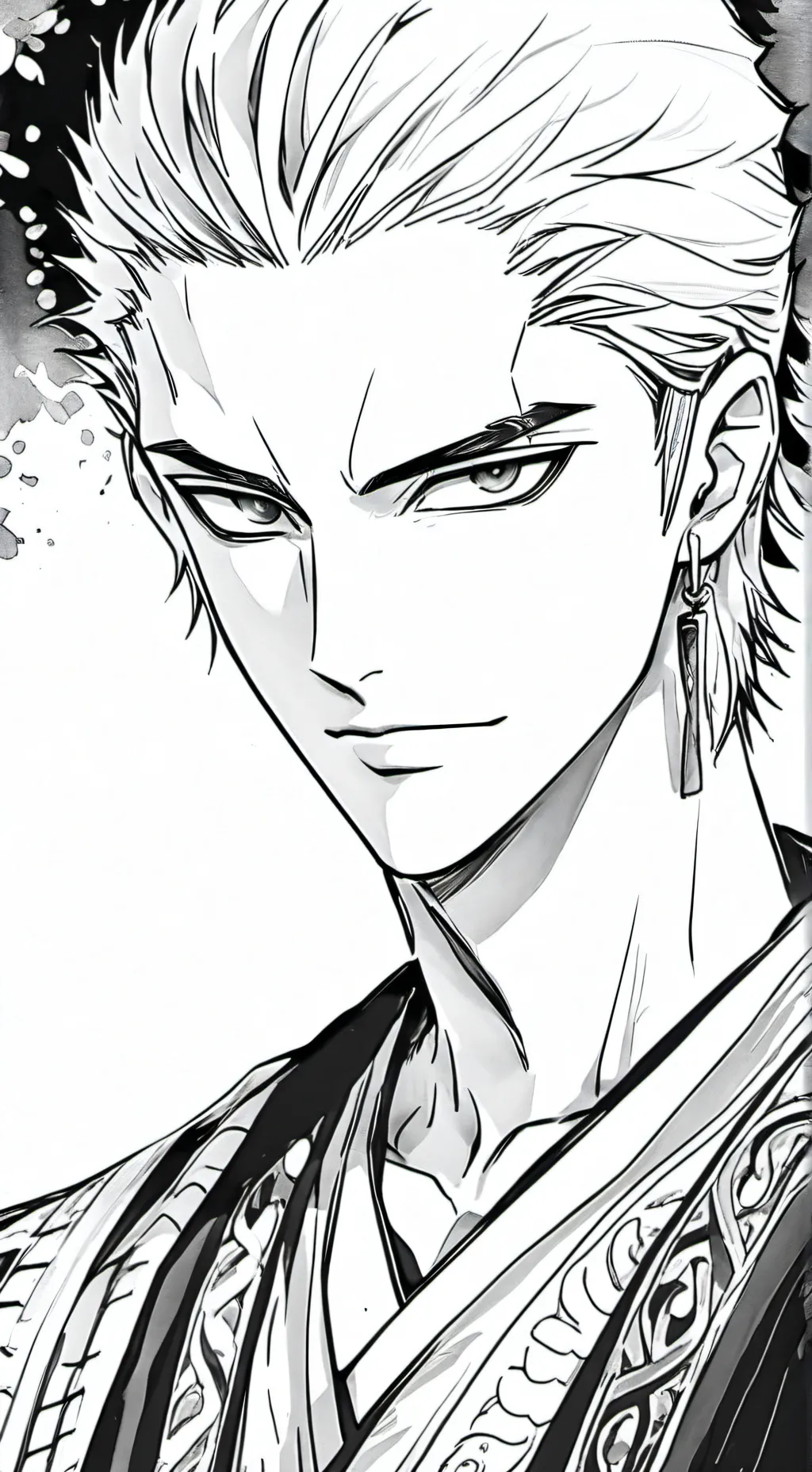 ai character: Zoro background