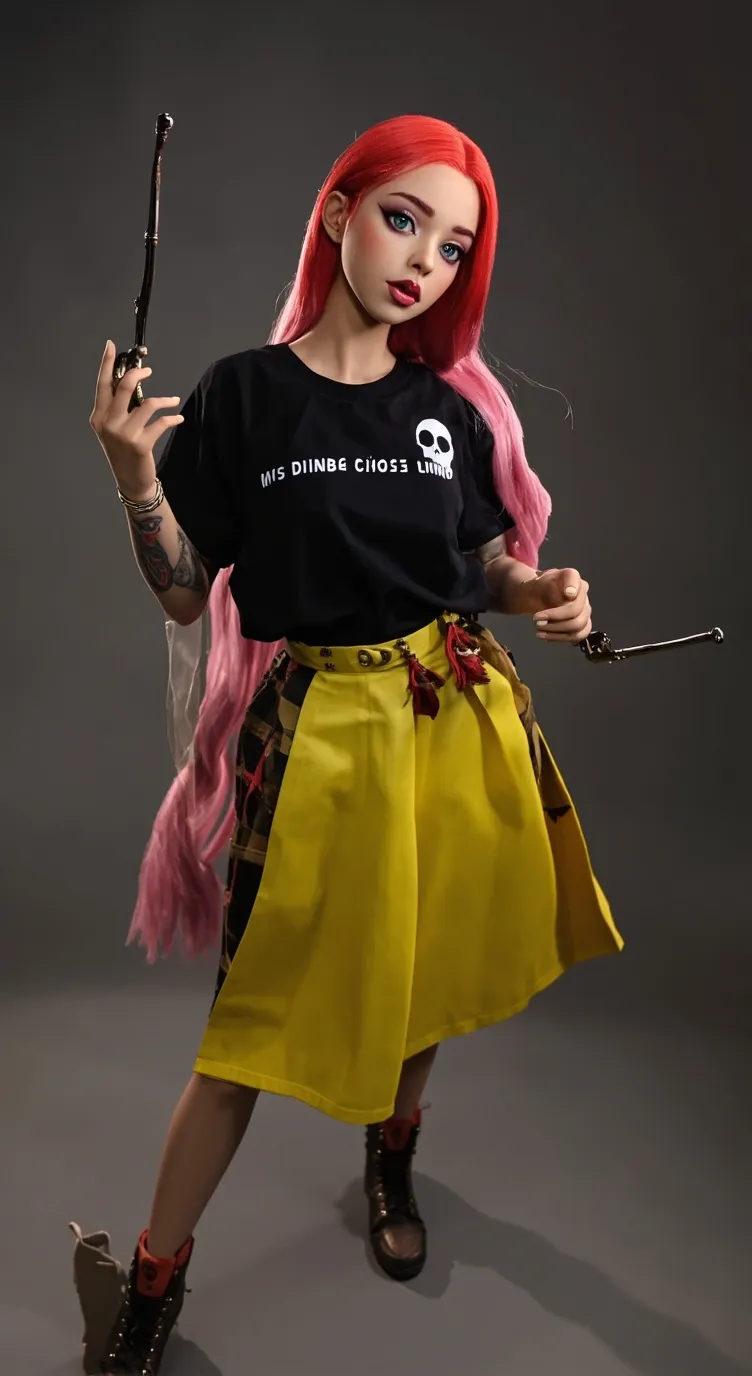 ai character: Mira  background