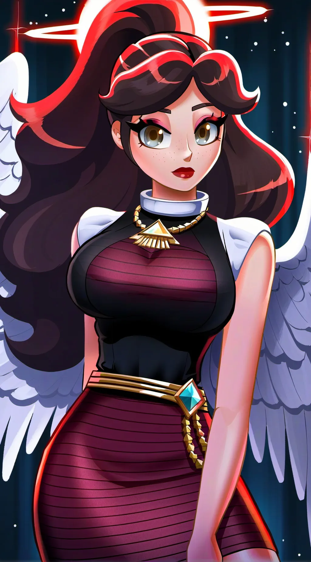 ai character: Maria  background