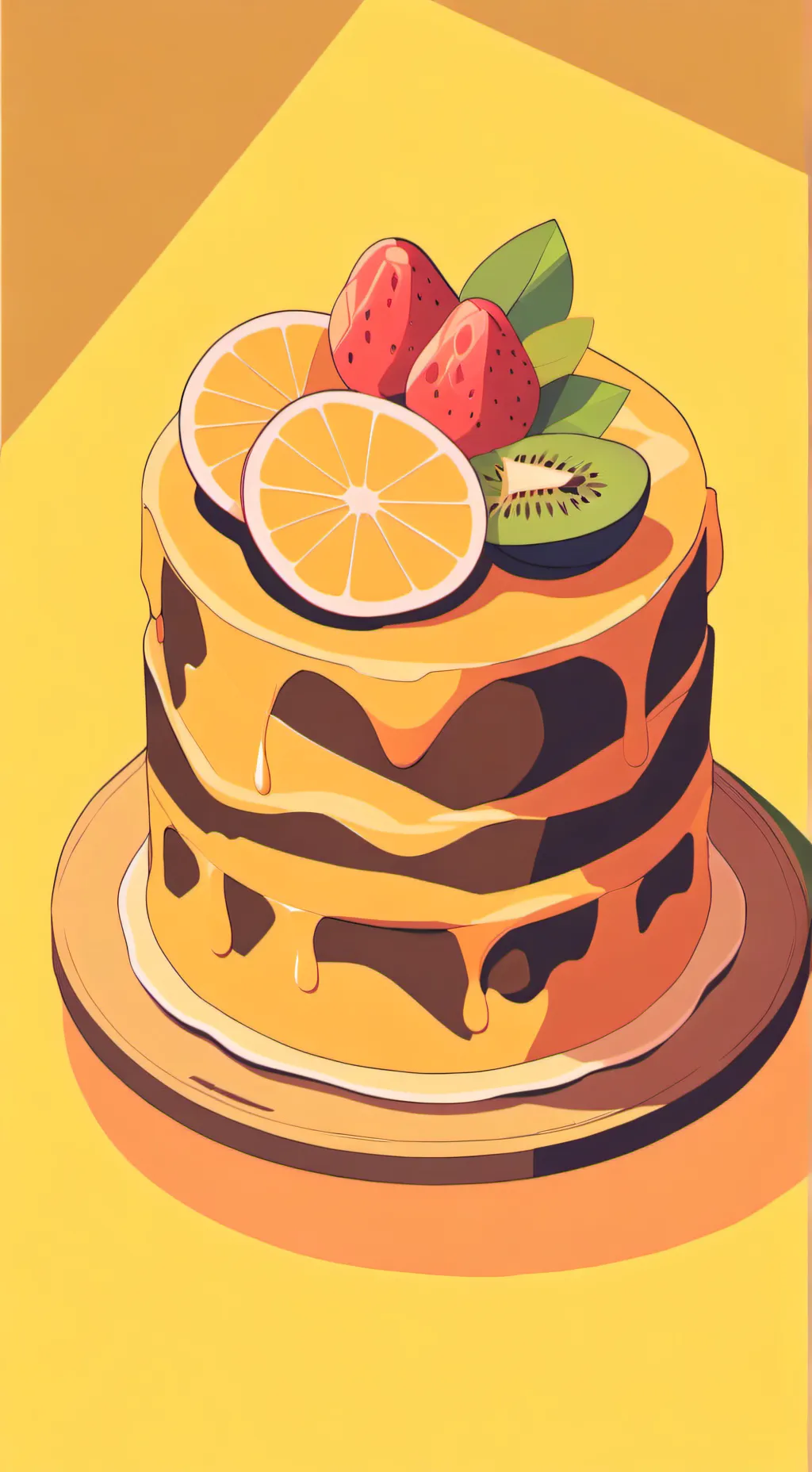 ai character: dandy wold background