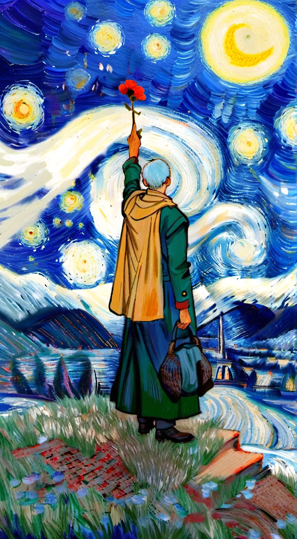 ai character: baldi y gumballect background