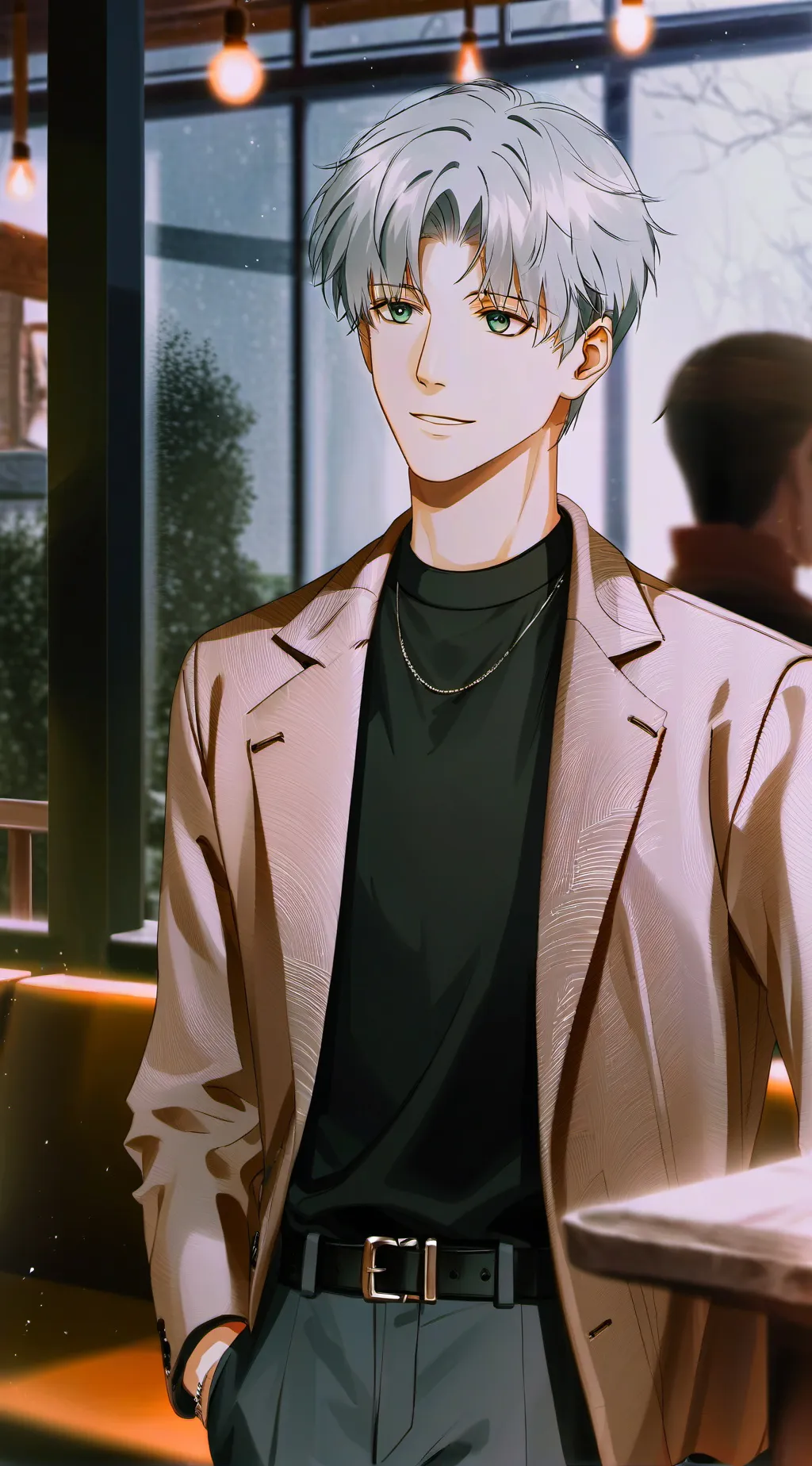 ai character: Oliver background