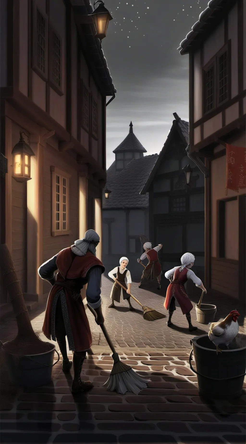 ai character: Mha the 1500’s background