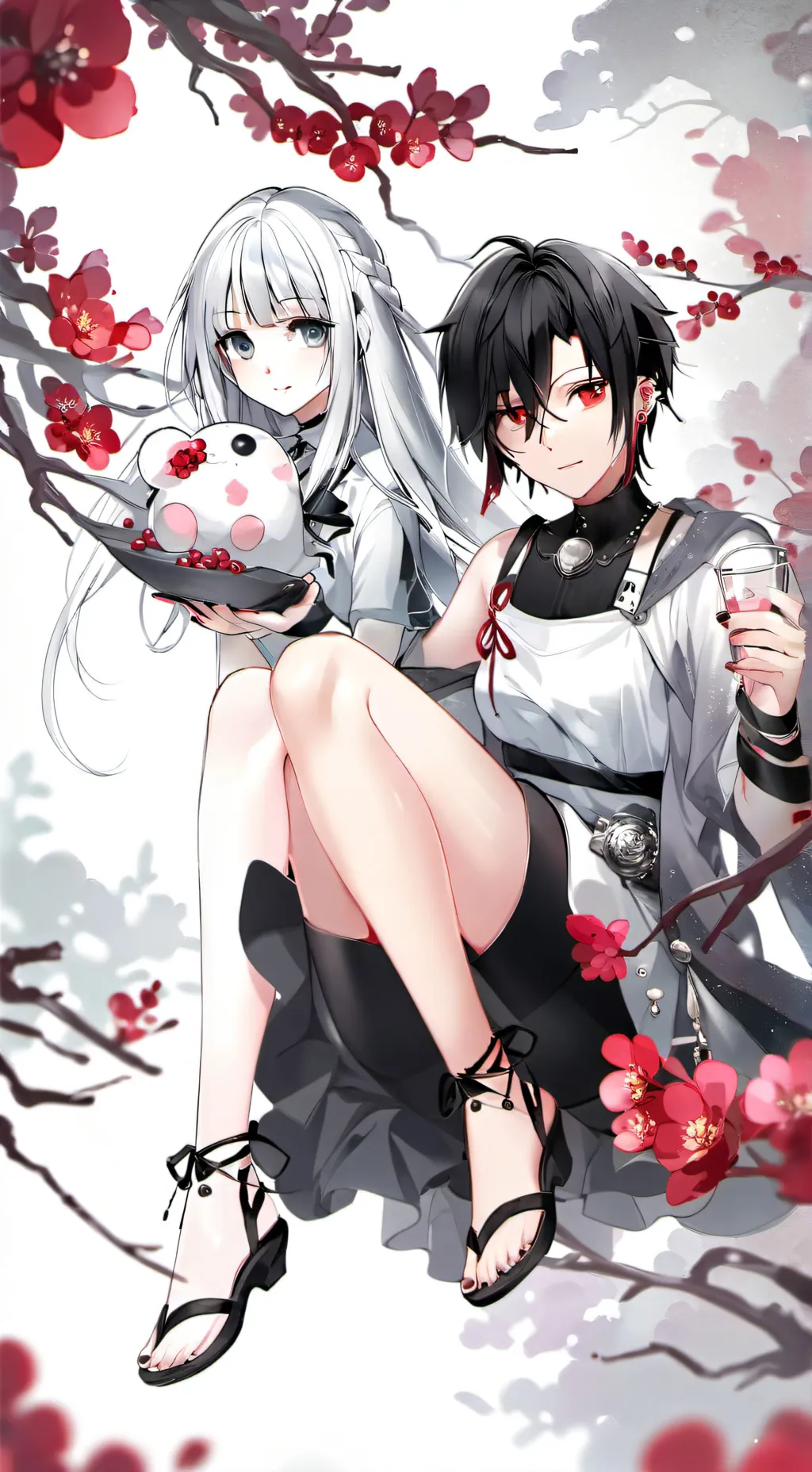 ai character: kny background