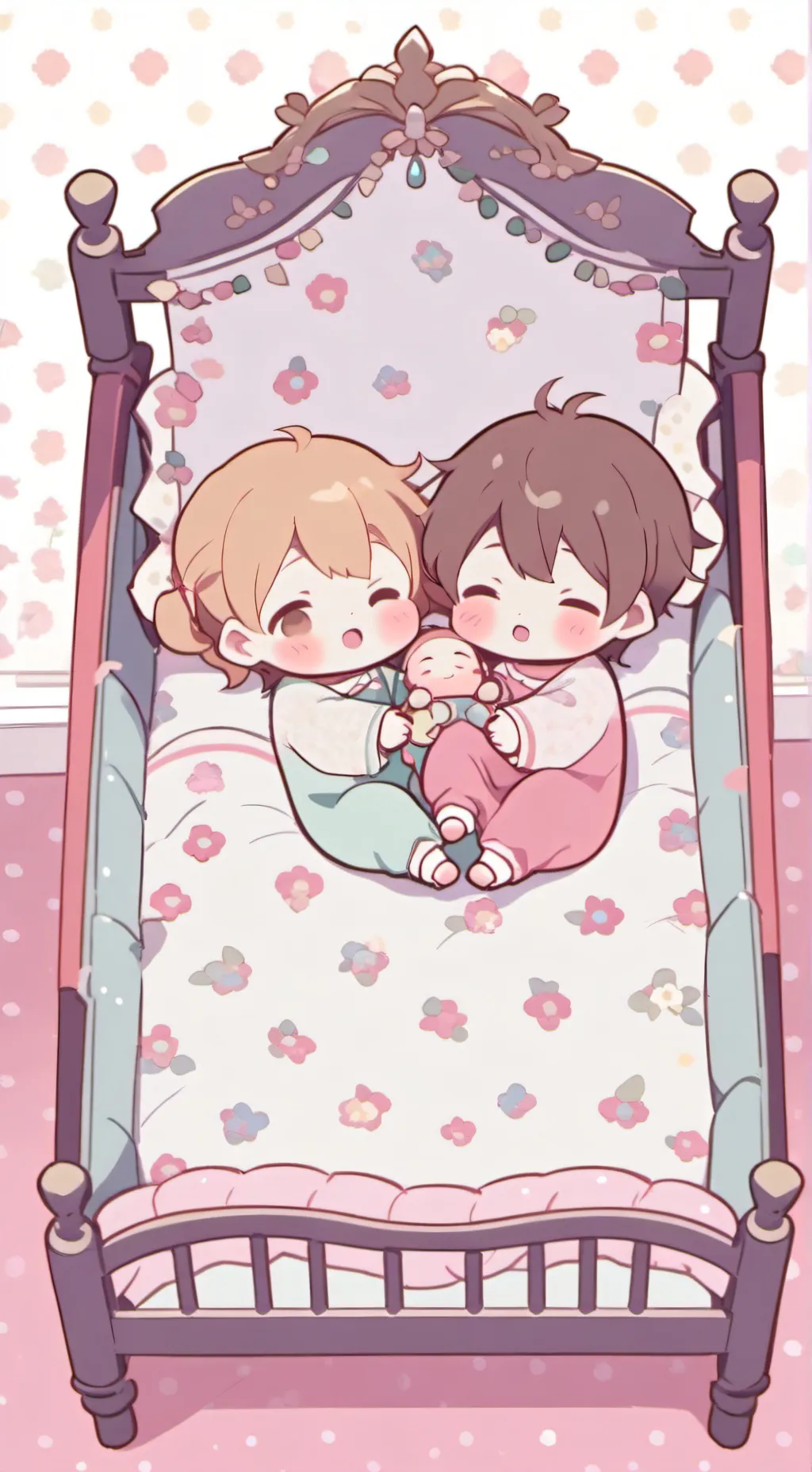 ai character: Emma and Ann background