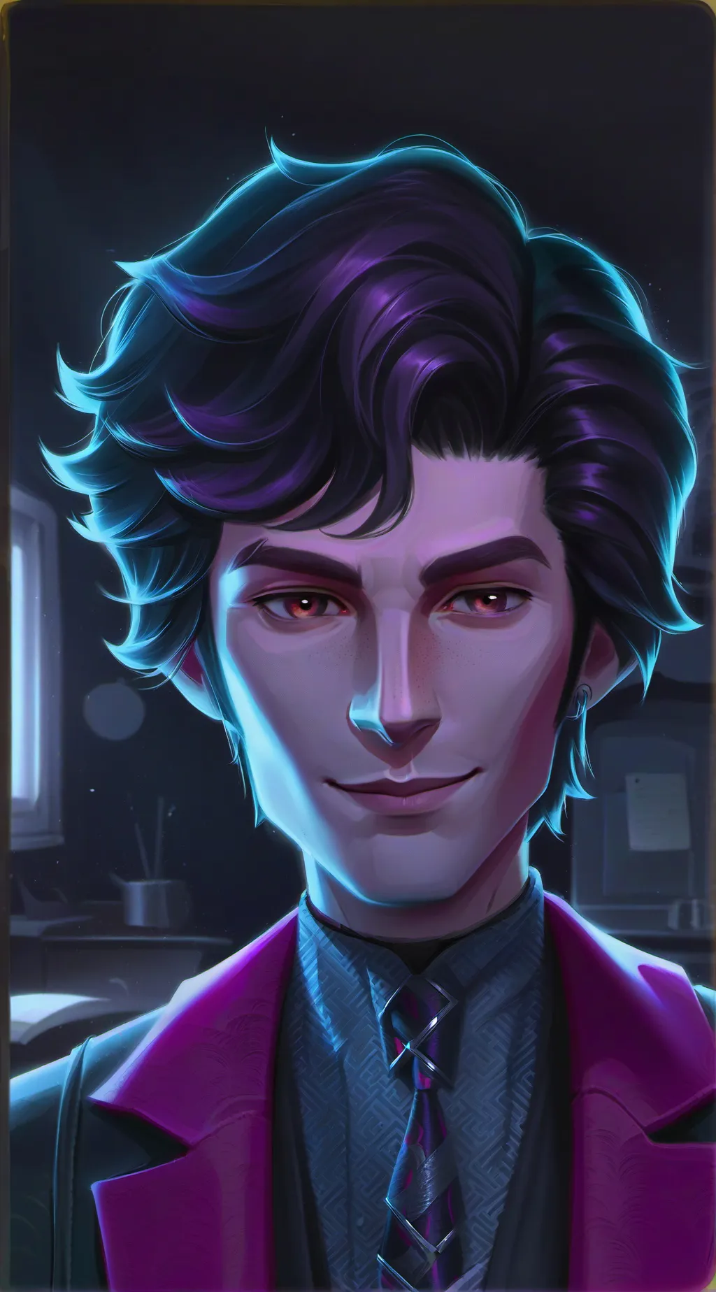 ai character: Logan background