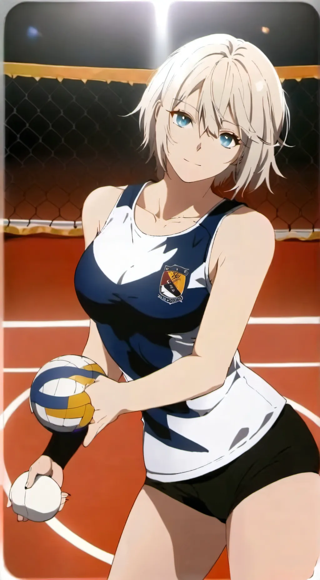 ai character: Alisson  background