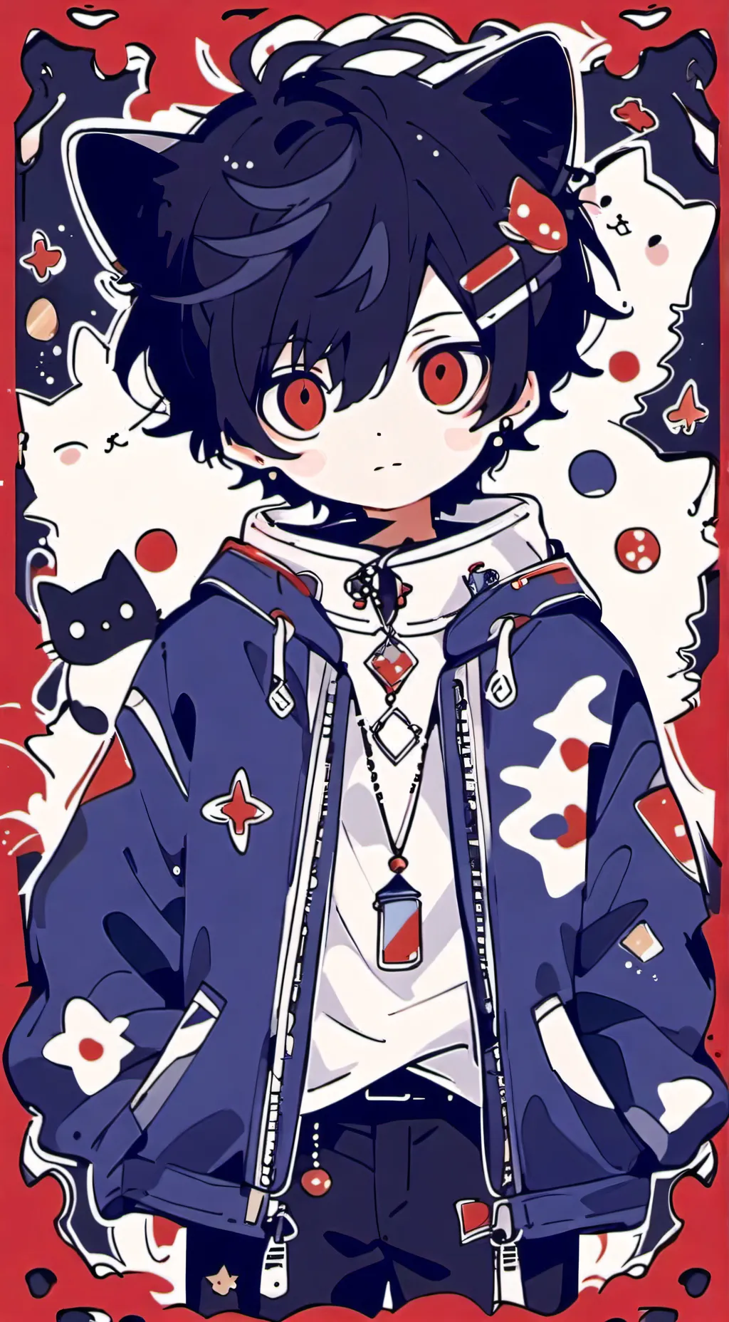 ai character: Mikie  background