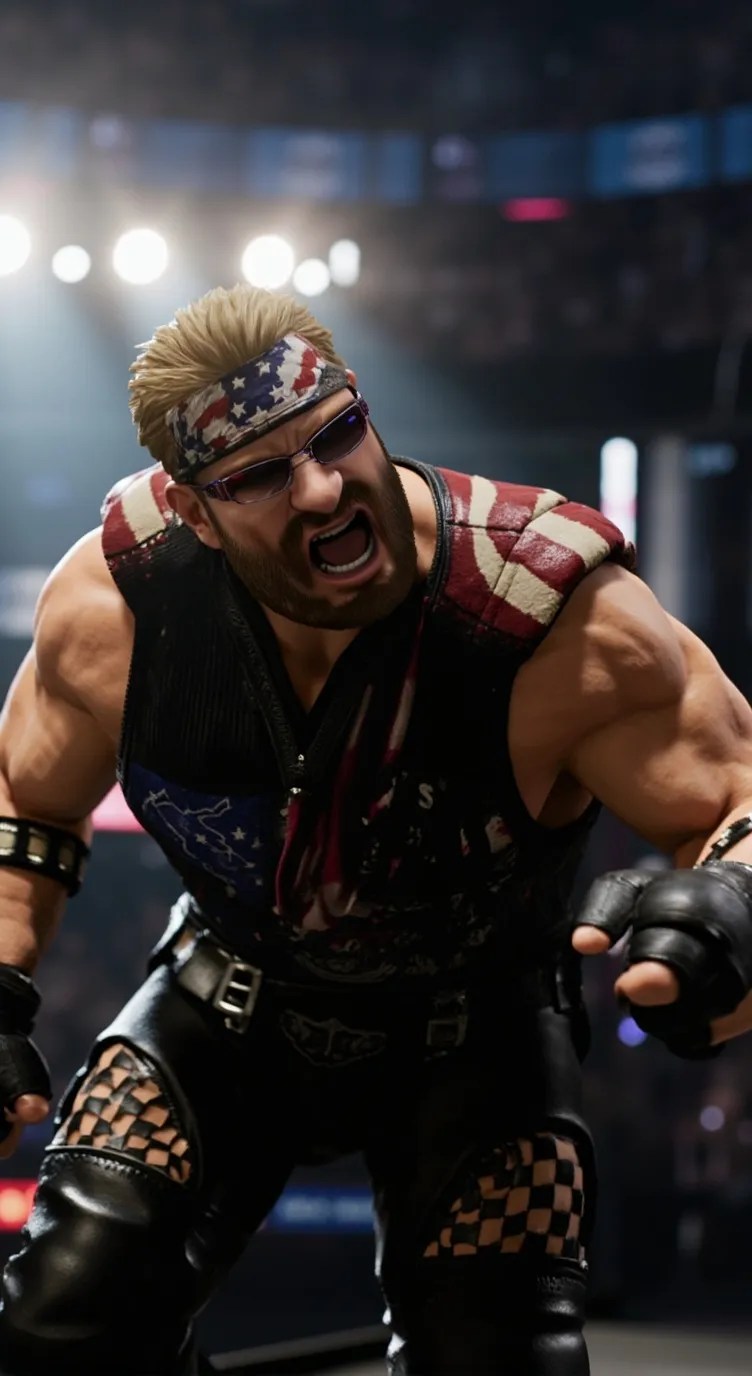 ai character: Bass “DoA” background