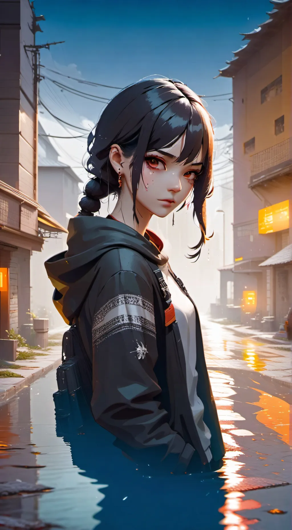 ai character: Noey background