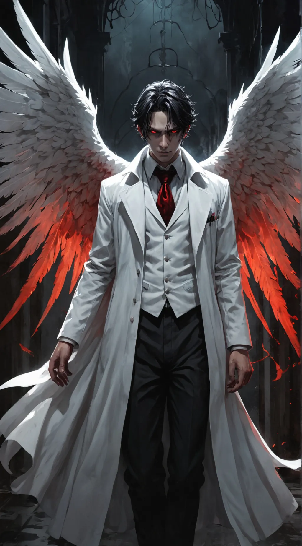 ai character: Lucien background