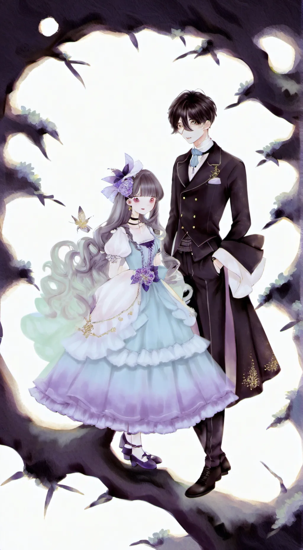 ai character: mha×your school background