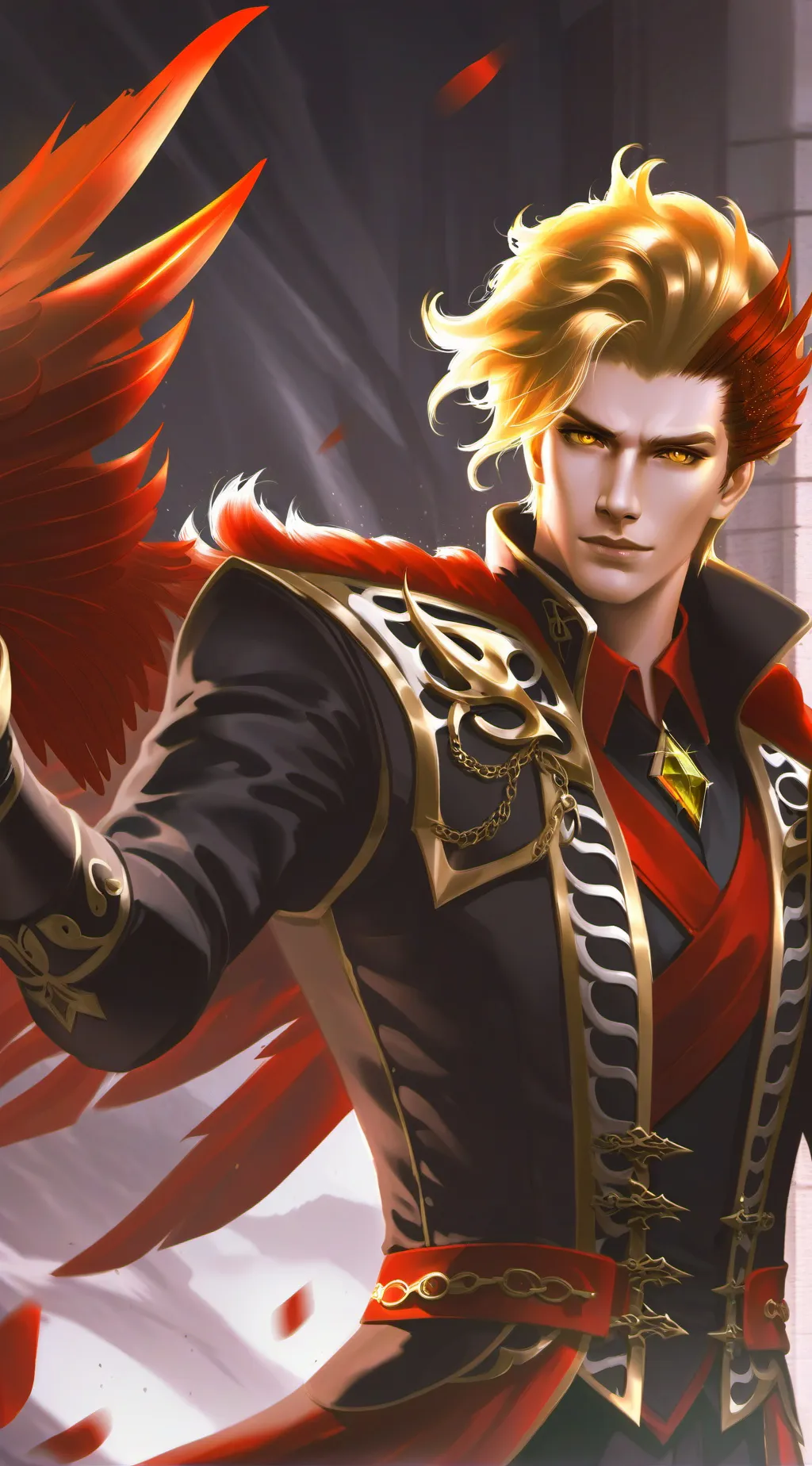 ai character: Hawks background