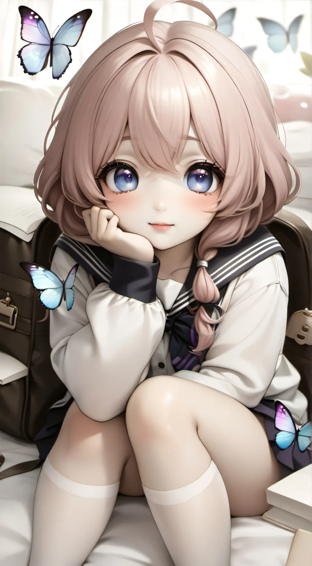 ai character: Amelia R kuyo  background