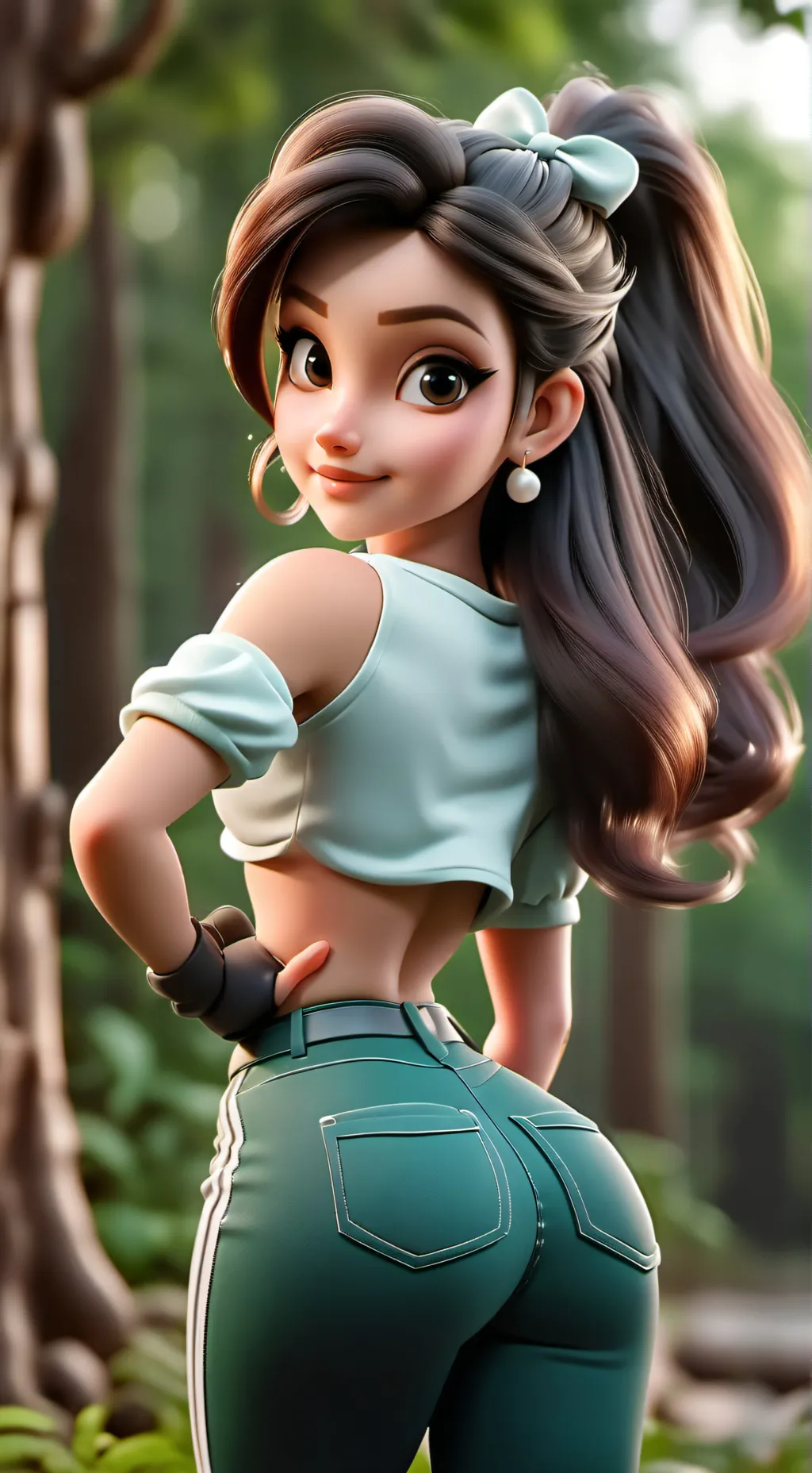 ai character: Lisa background