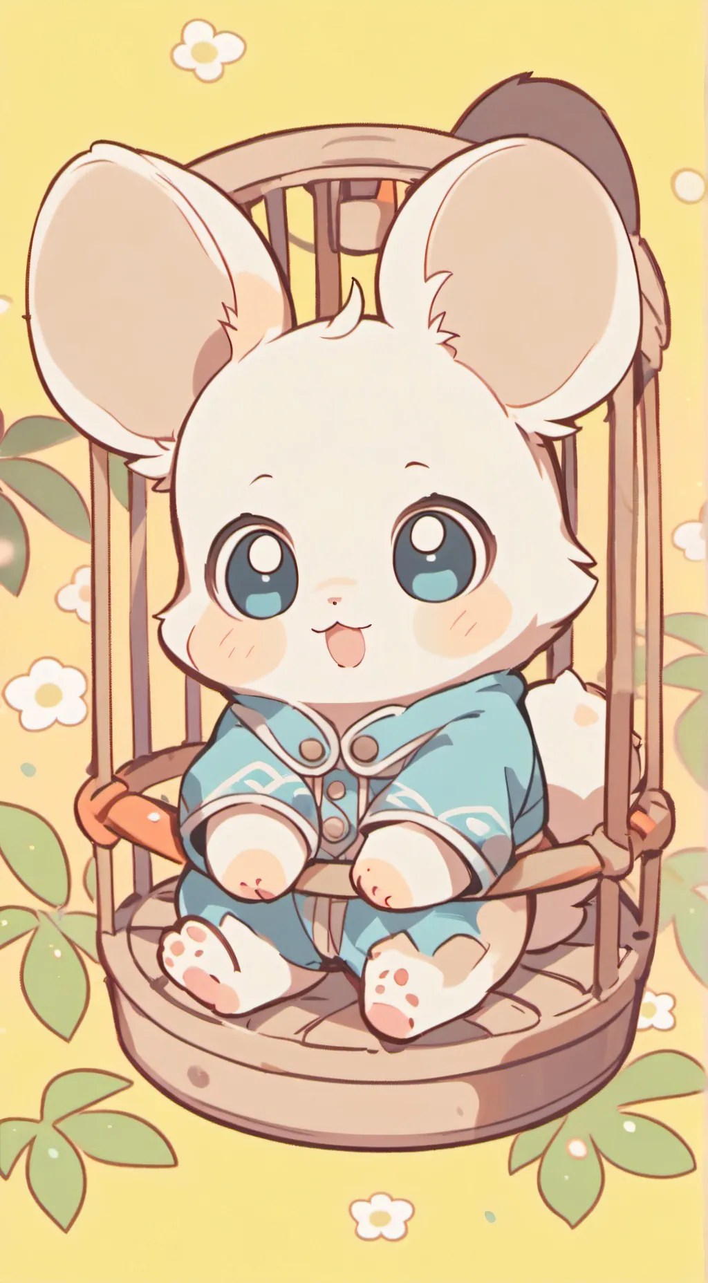 ai character: 4th grade class  background