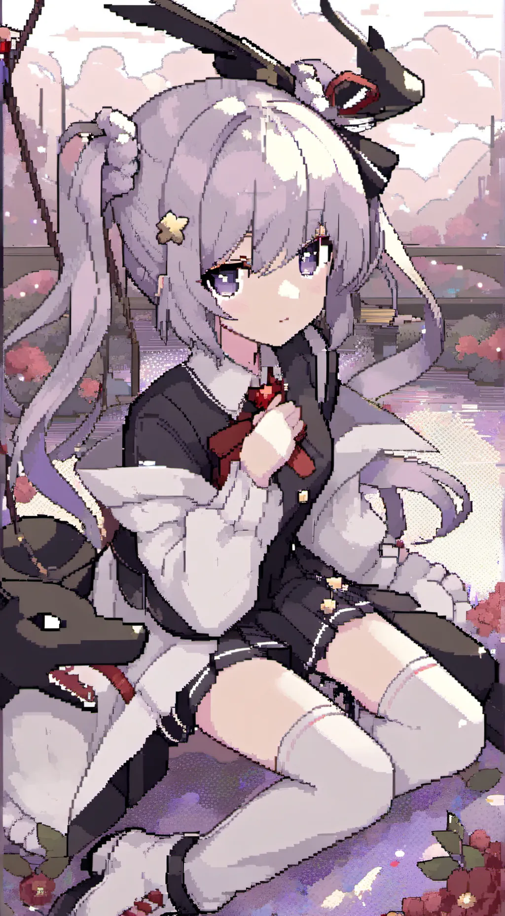 ai character: lily background