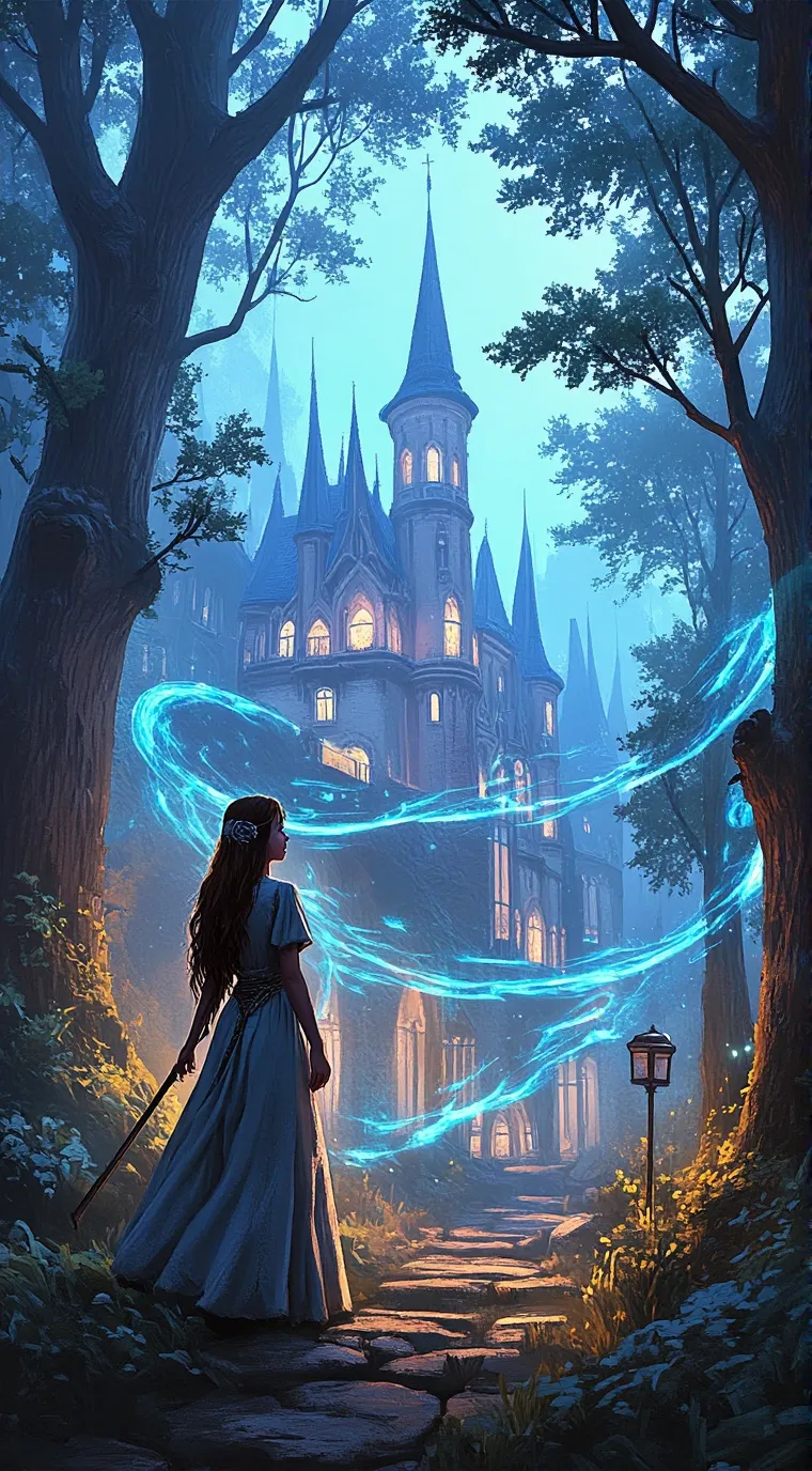 ai character: Magieworld background