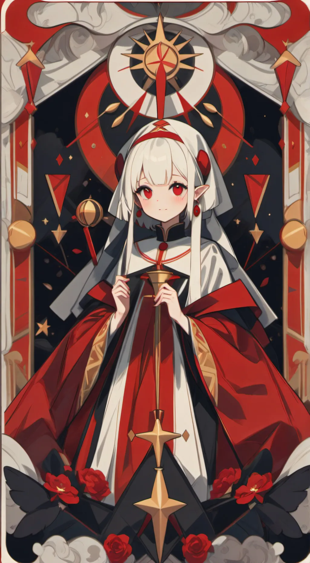 ai character: Ħ background