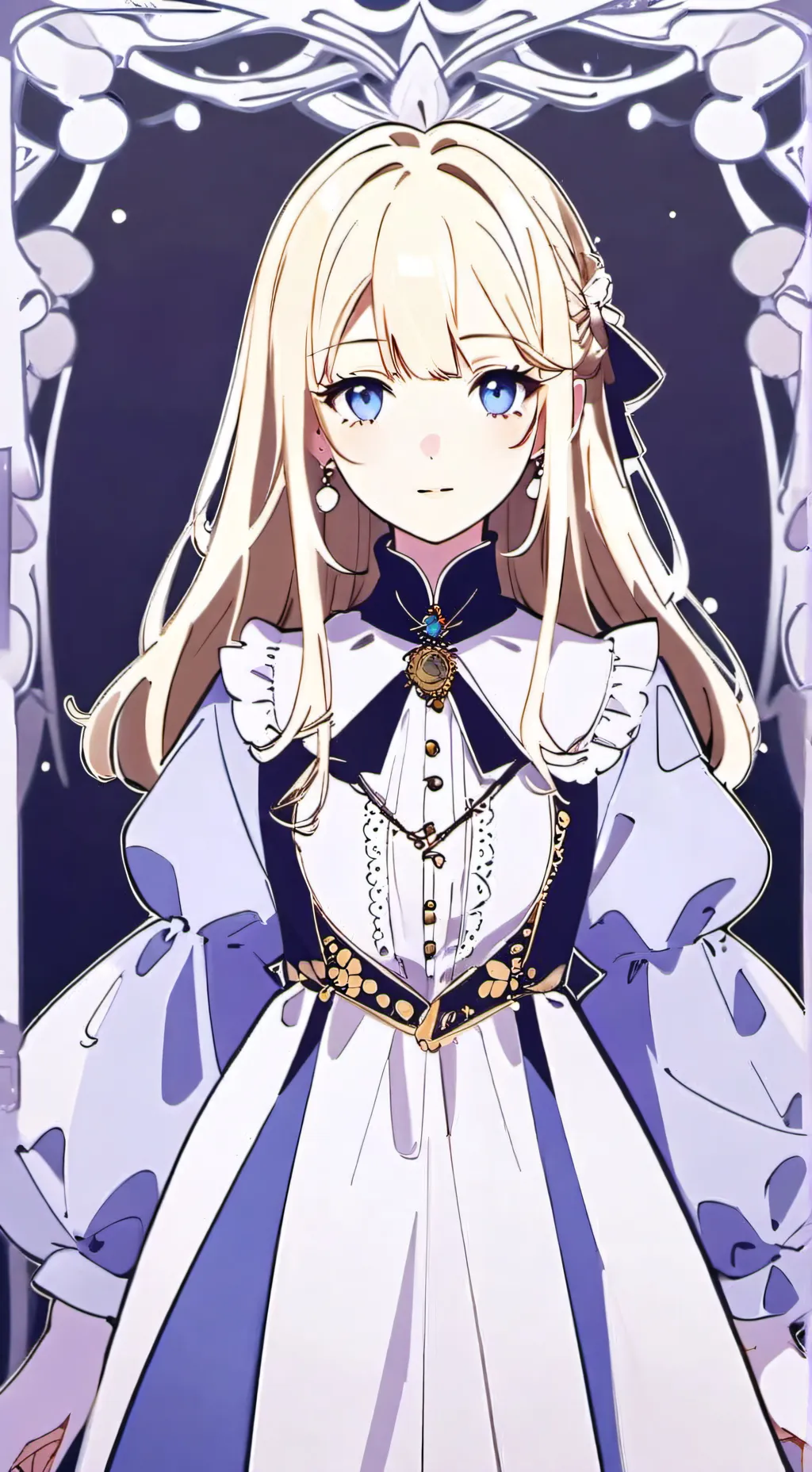 ai character: Lilly background