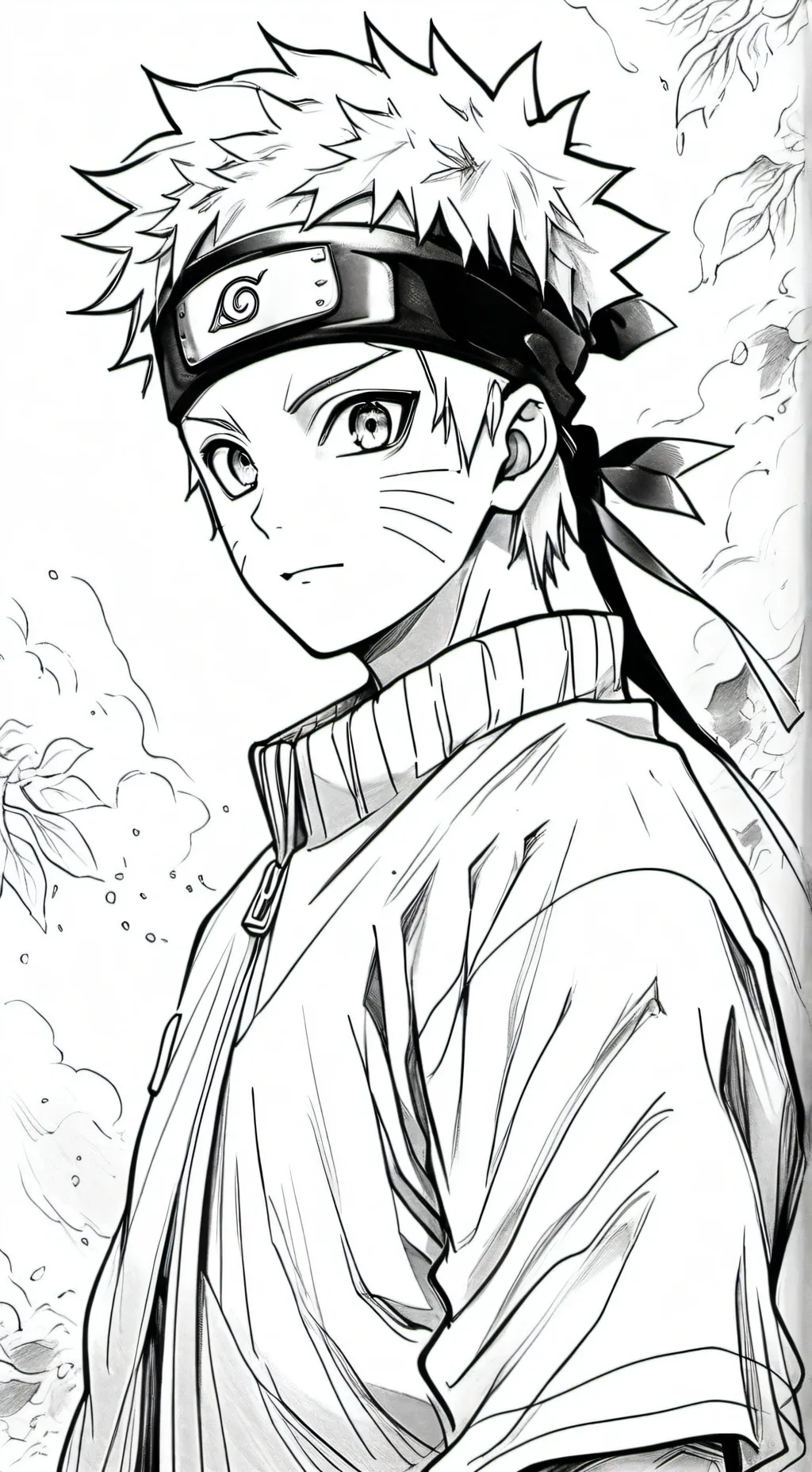 ai character: Naruto background