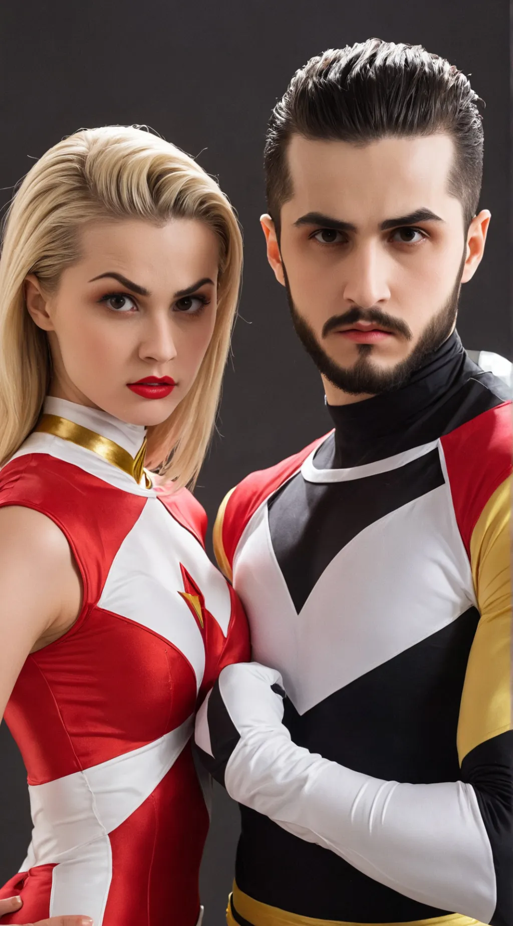 ai character: power rangers  background