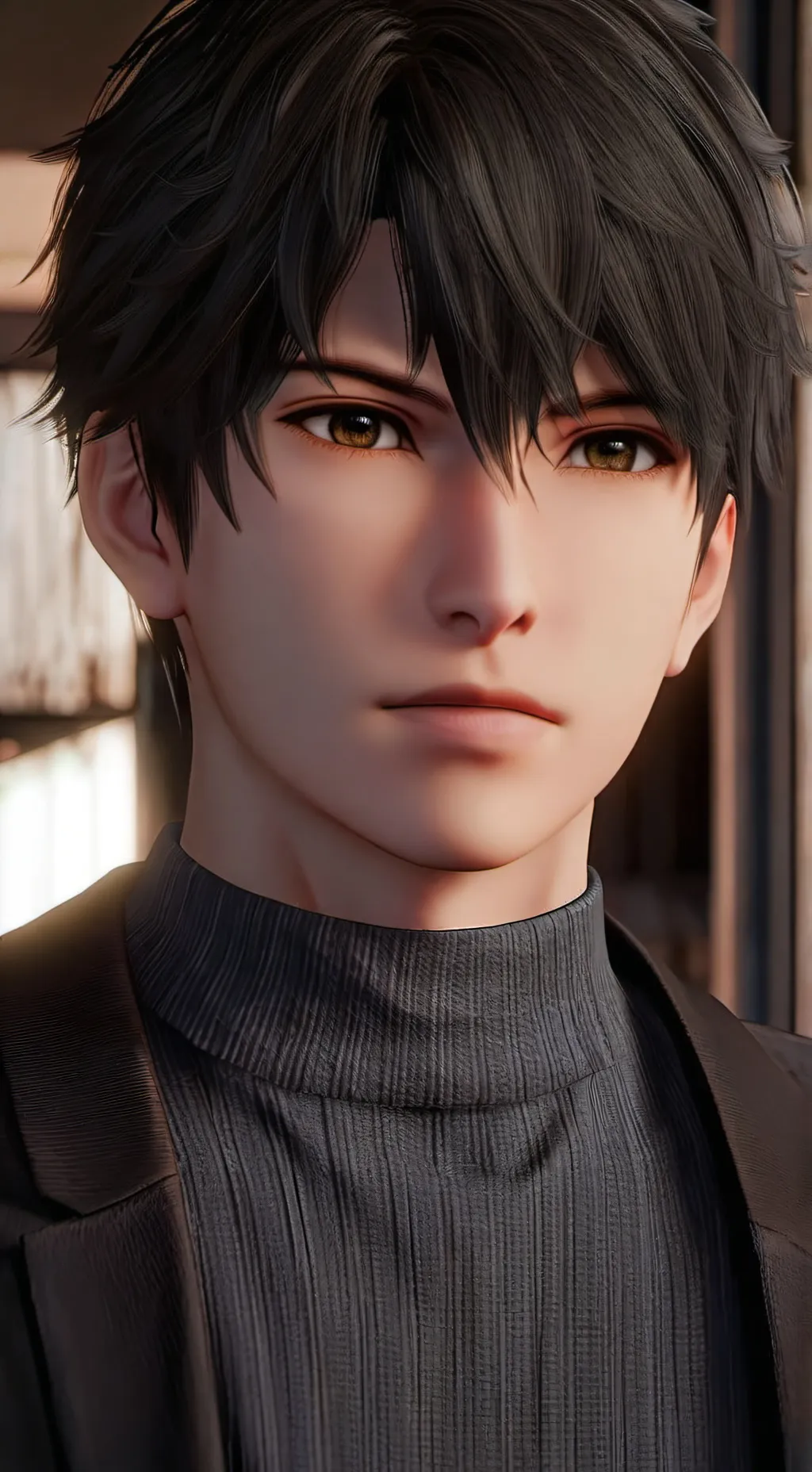 ai character: Stubborn Boyfriend background