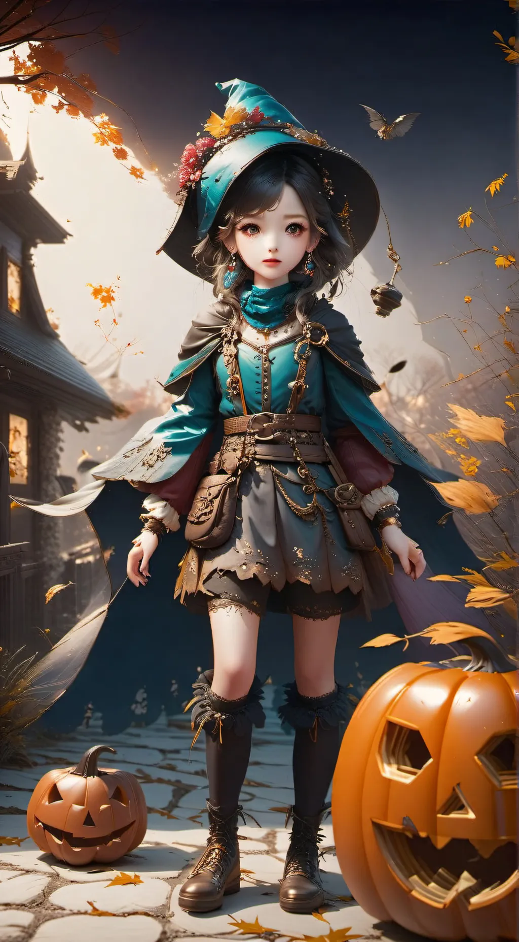 ai character: Annie McDonald  background