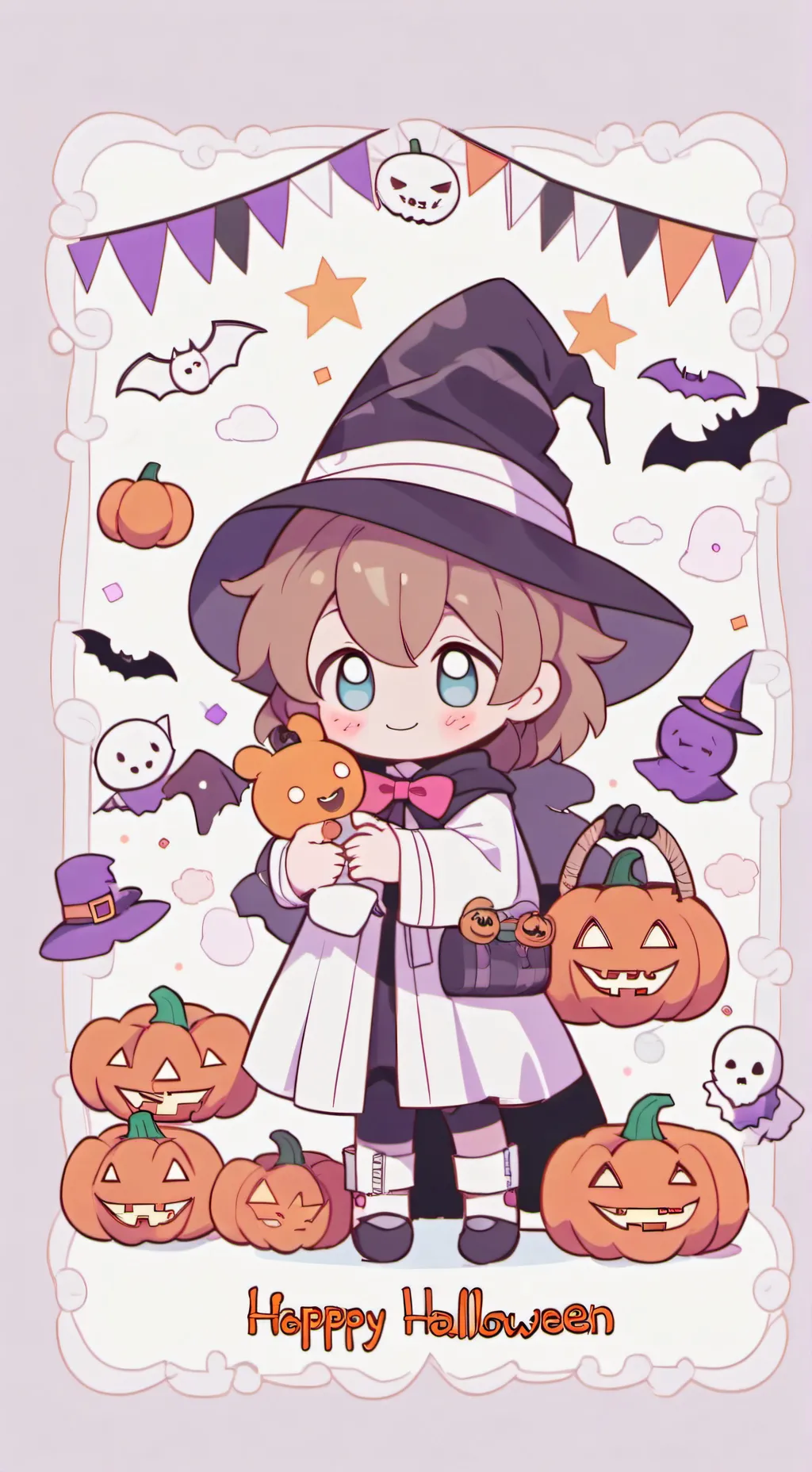 ai character: Rebelgirl-4🎃💀 background