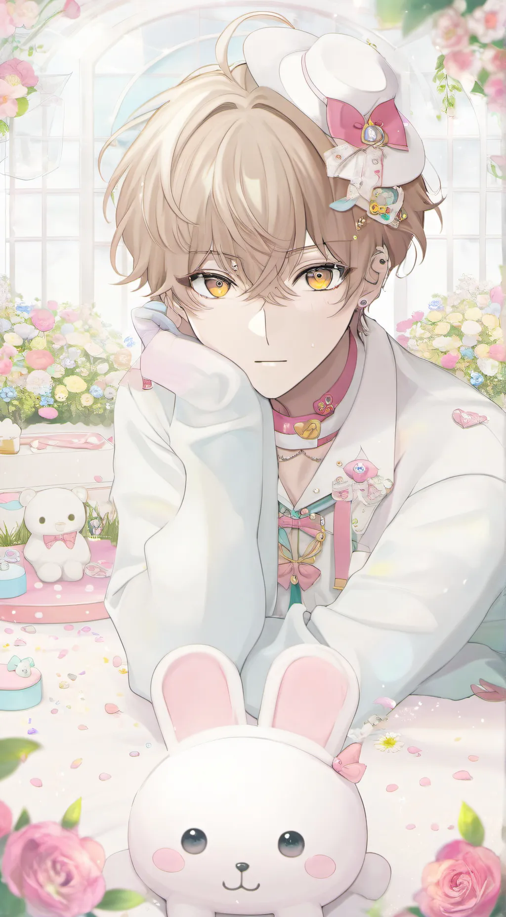 ai character: Tu amigo background