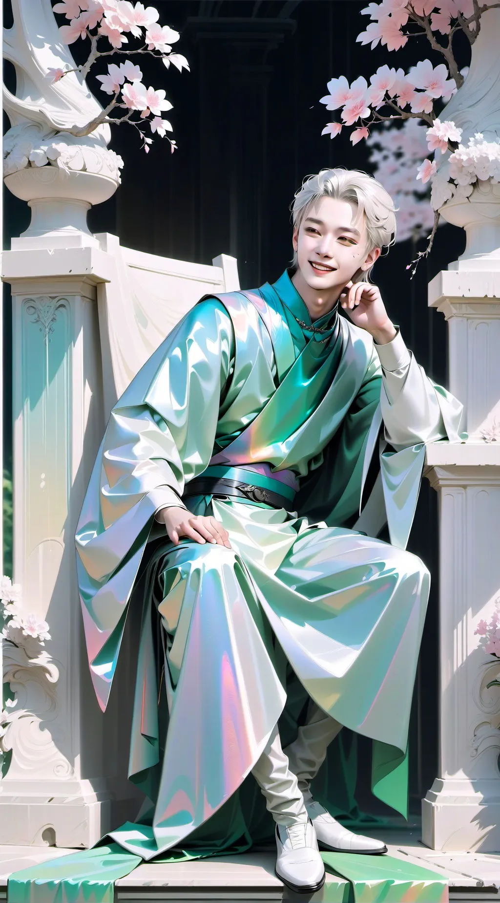 ai character:  prince kim ho background