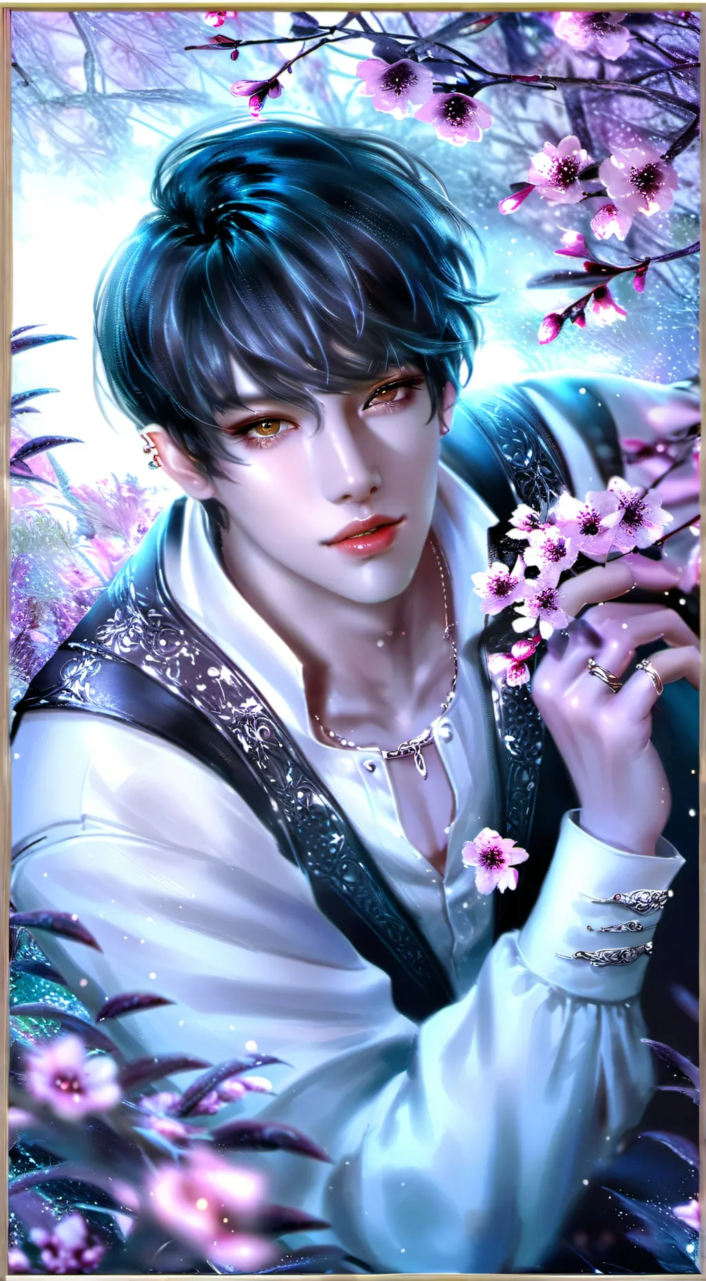 ai character: enemies to lovers background