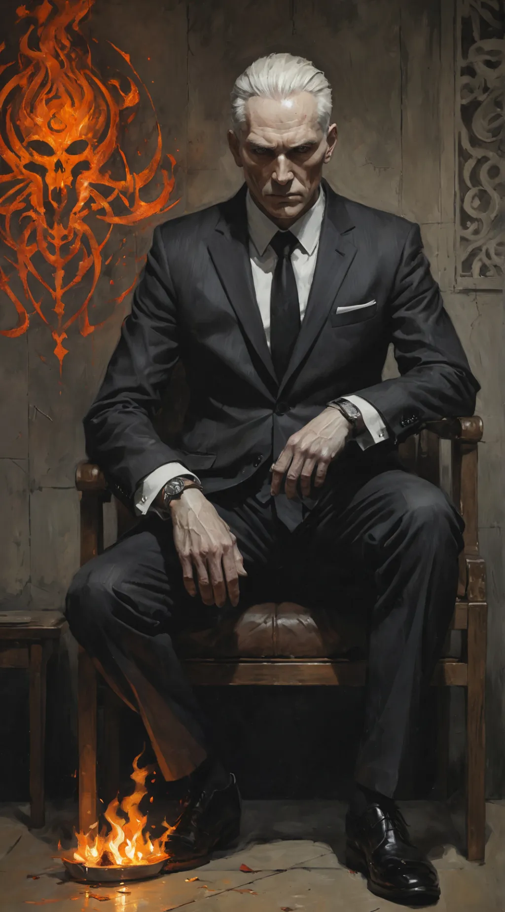 ai character: Lucien background