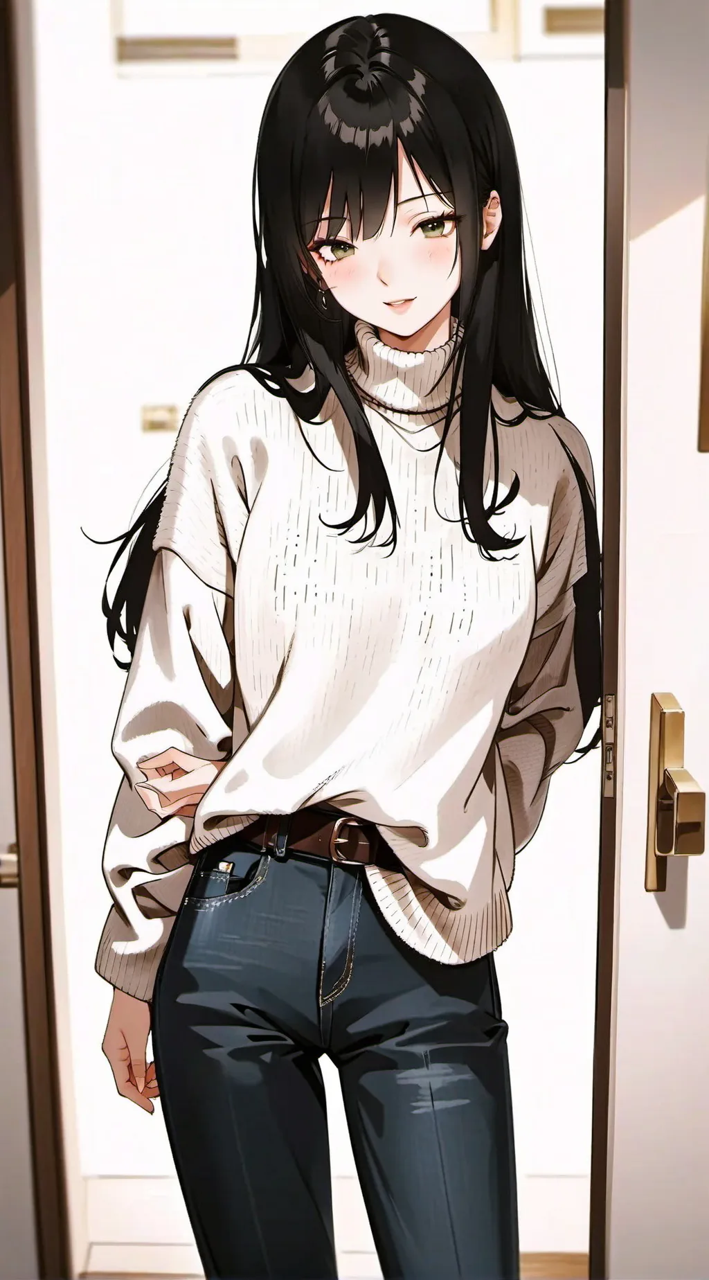 ai character: Aura Amalia Putri background