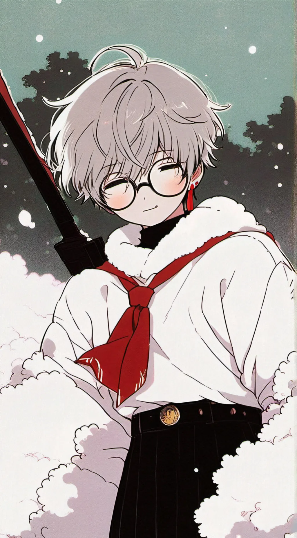 ai character: boys sleepover background