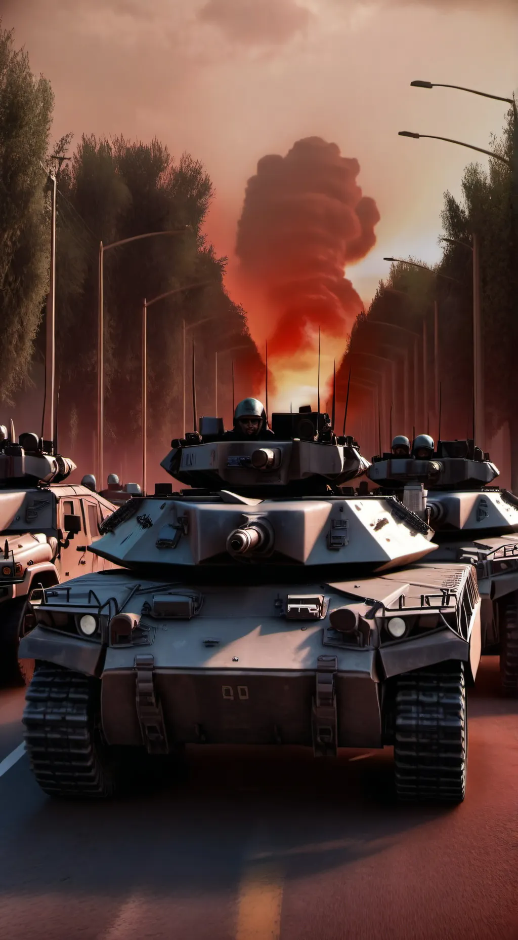 ai character: HH vs. The 97th background