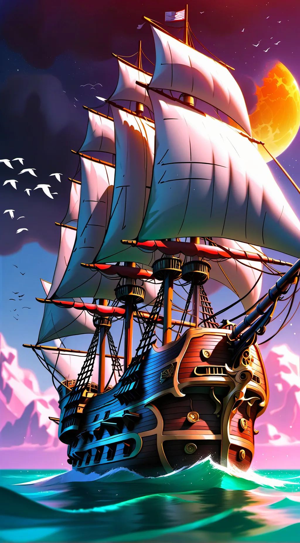 ai character: DW pirates! 🦜 background