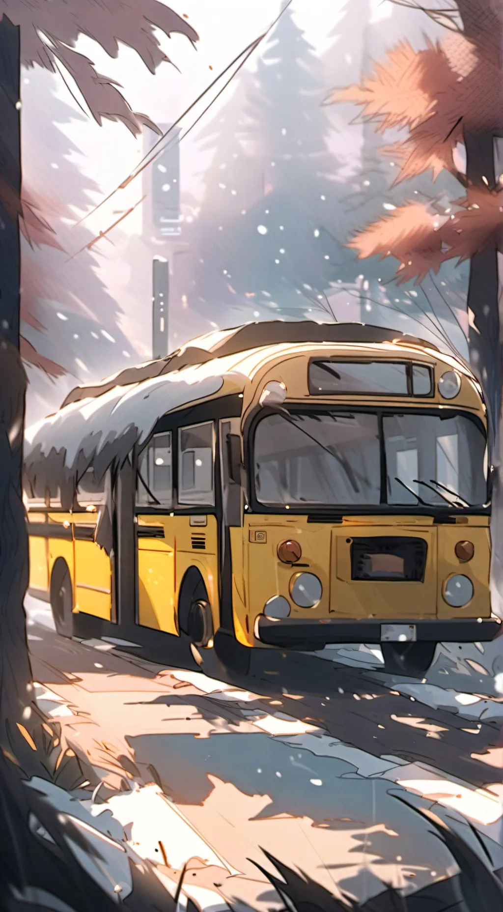 ai character: Mha field trip  background